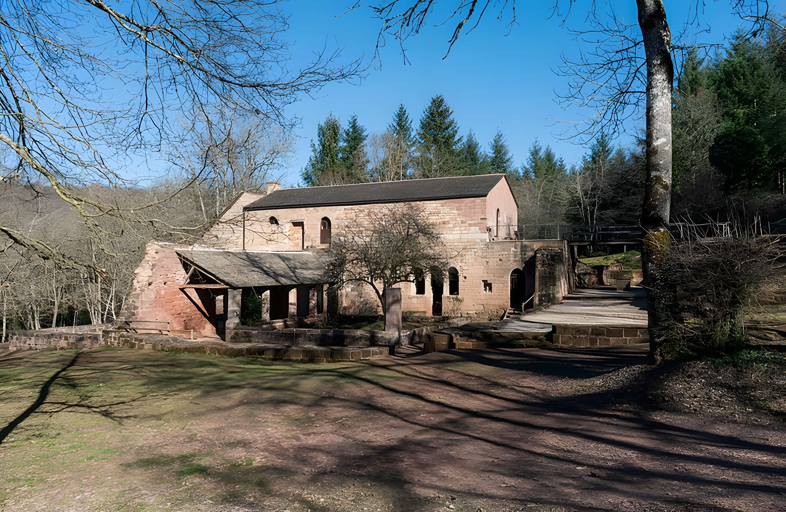 Ruines de l'ancien prieuré du Sauvage