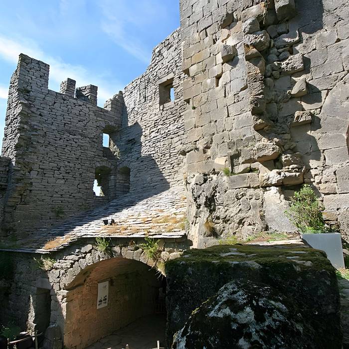 Photo de Donjon e i resti del castello