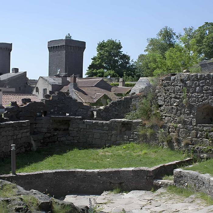 Photo de Donjon e i resti del castello