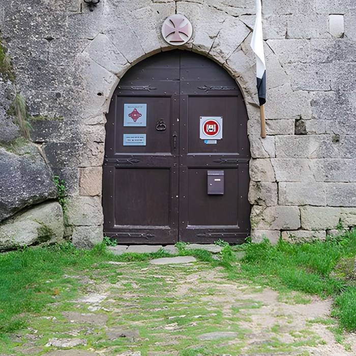 Photo de Donjon e i resti del castello