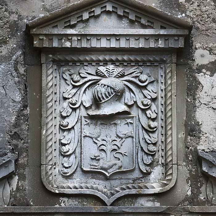 Photo de Haus unterstützt von der nördlichen Front der Rampen