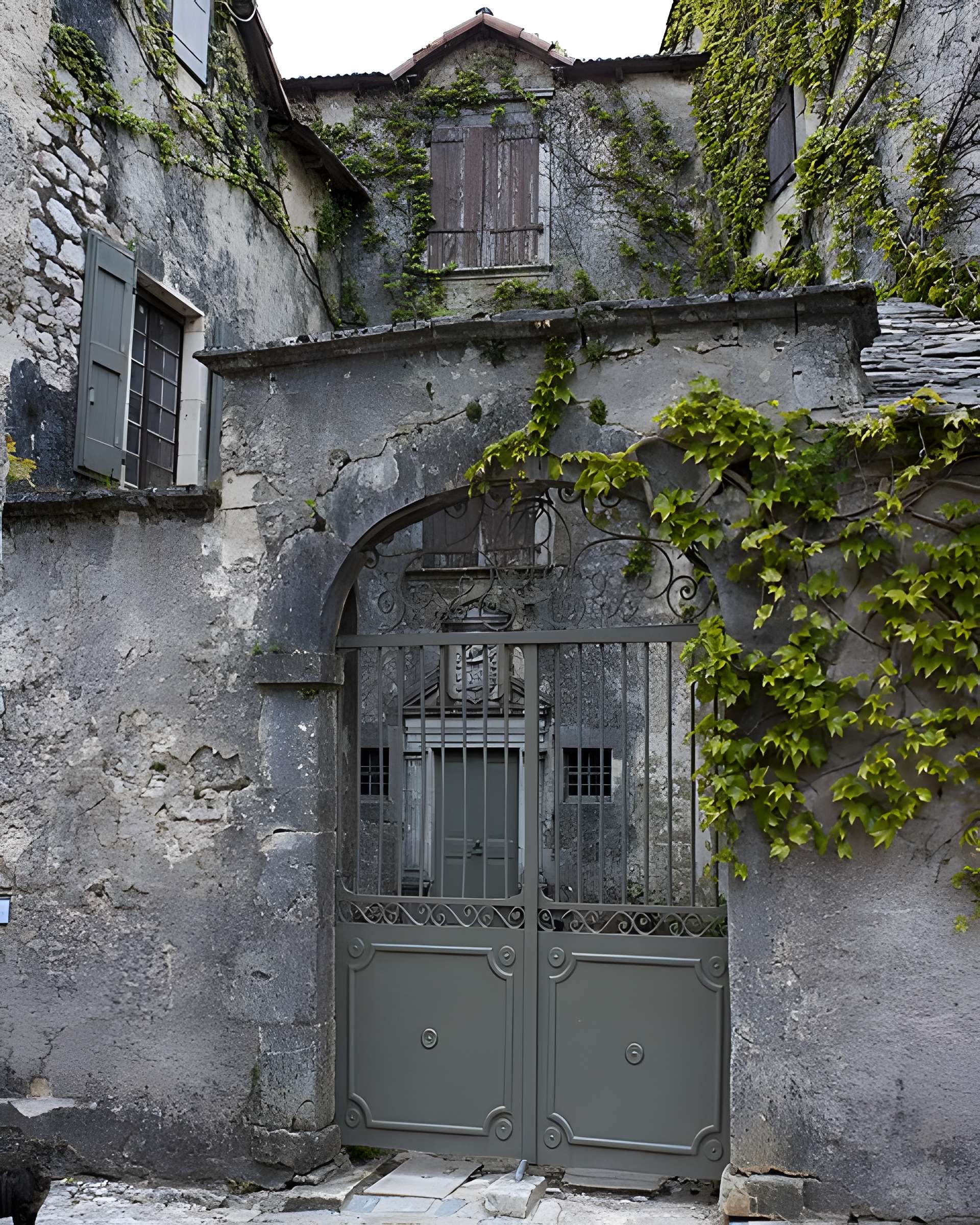 Maison adossée au front Nord des remparts