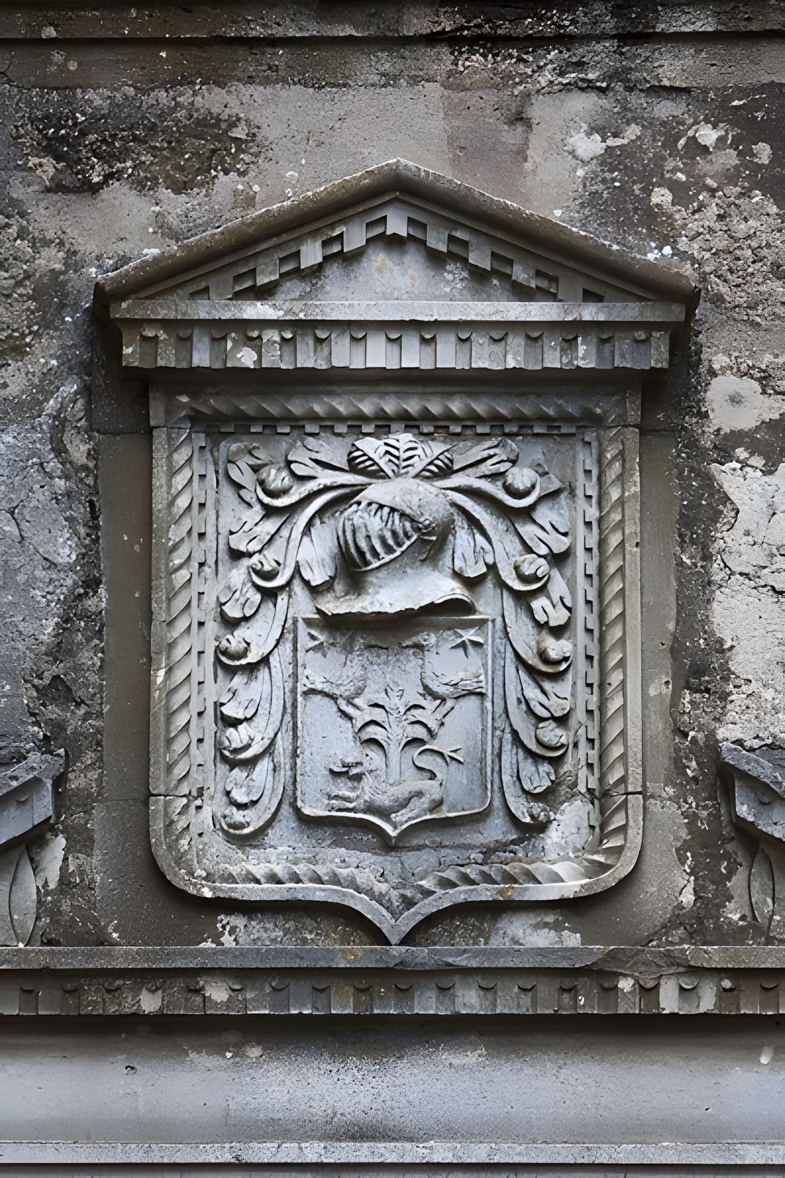 Maison adossée au front Nord des remparts