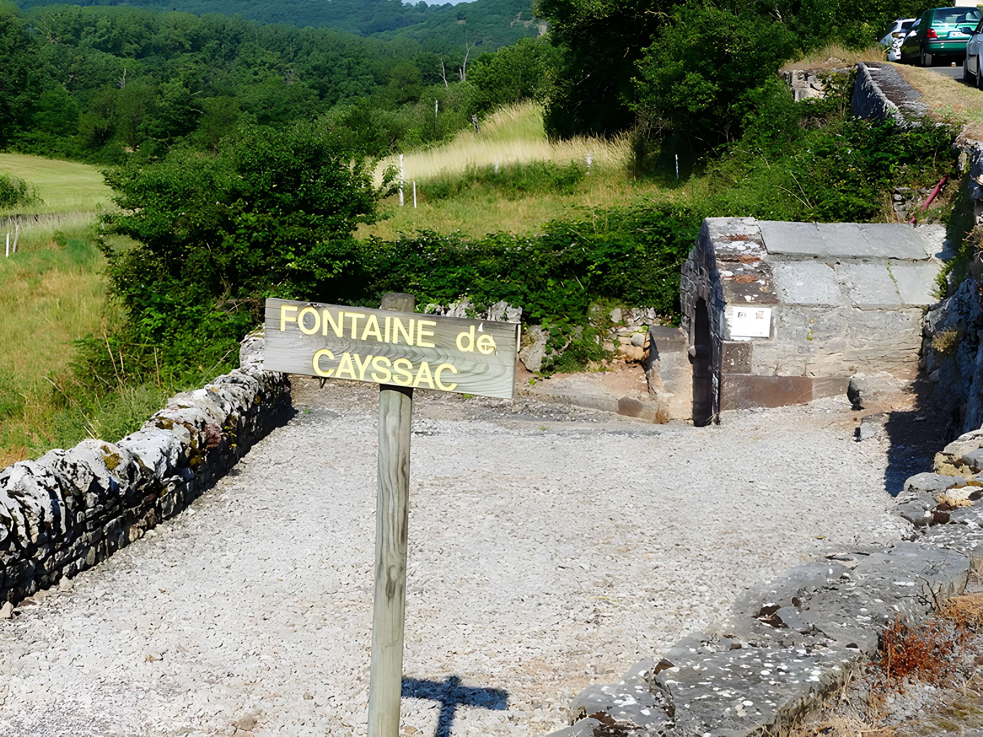 Fontaine romane de Cayssac