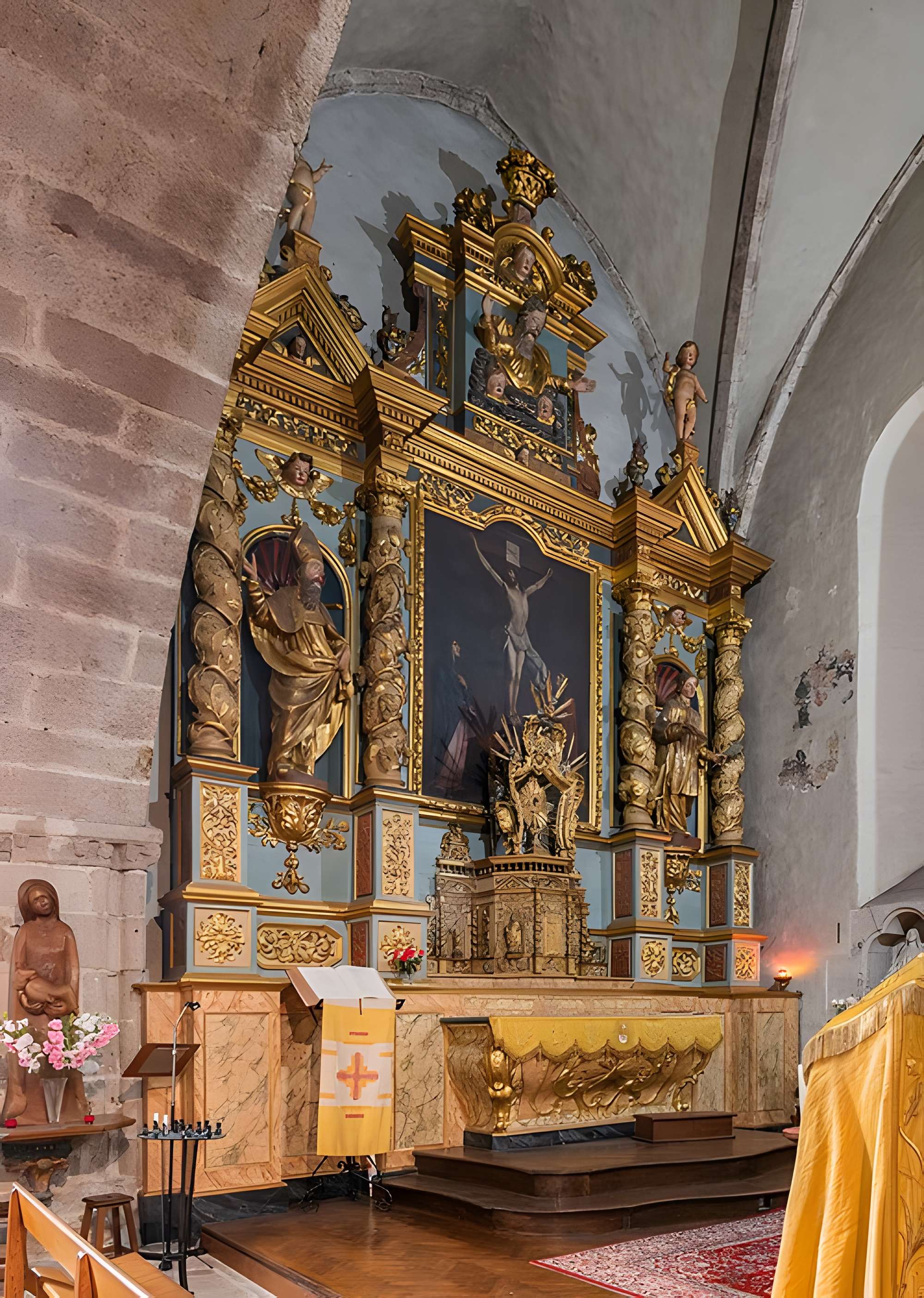 Eglise paroissiale Saint-Etienne et Saint-Blaise