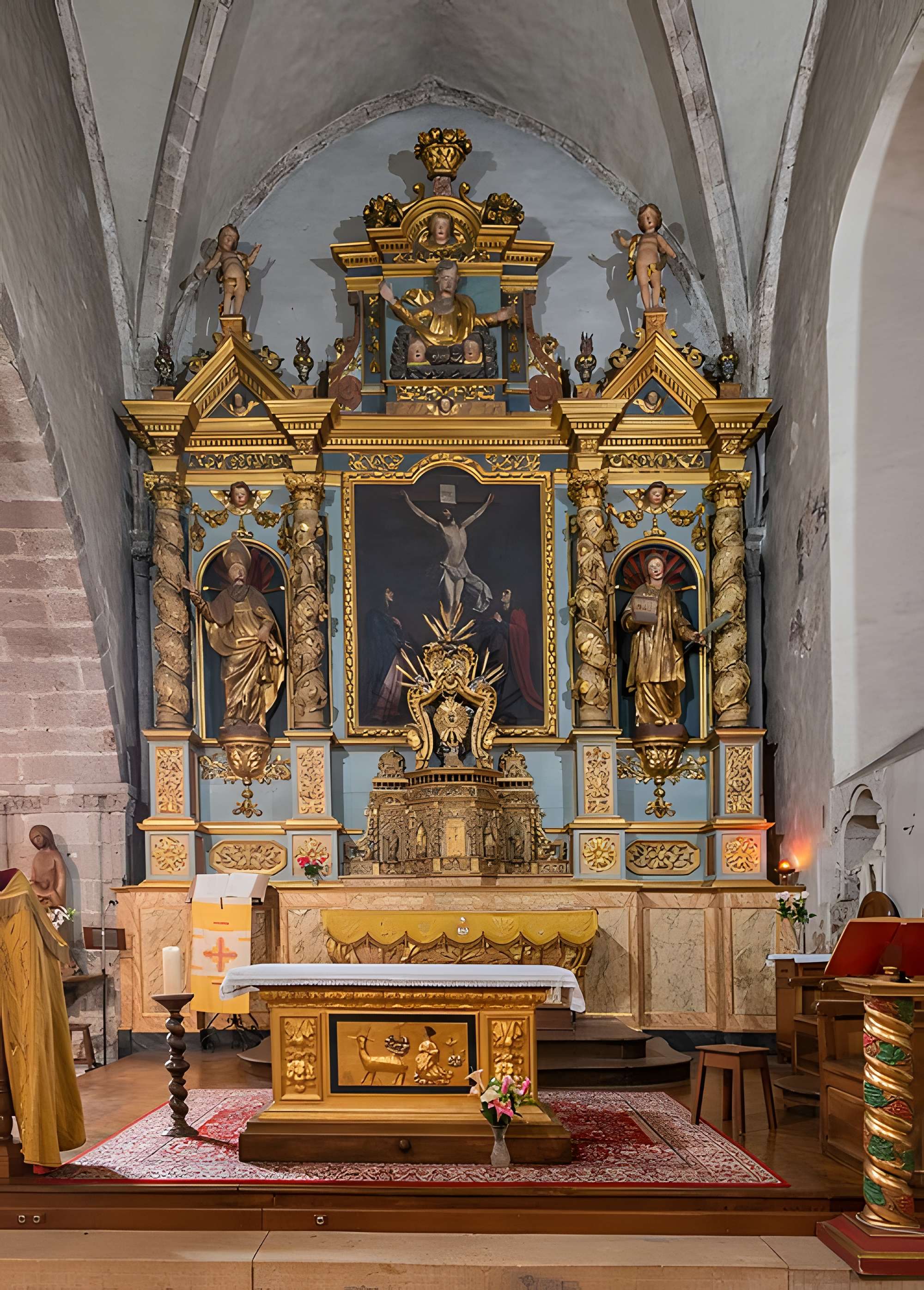 Eglise paroissiale Saint-Etienne et Saint-Blaise