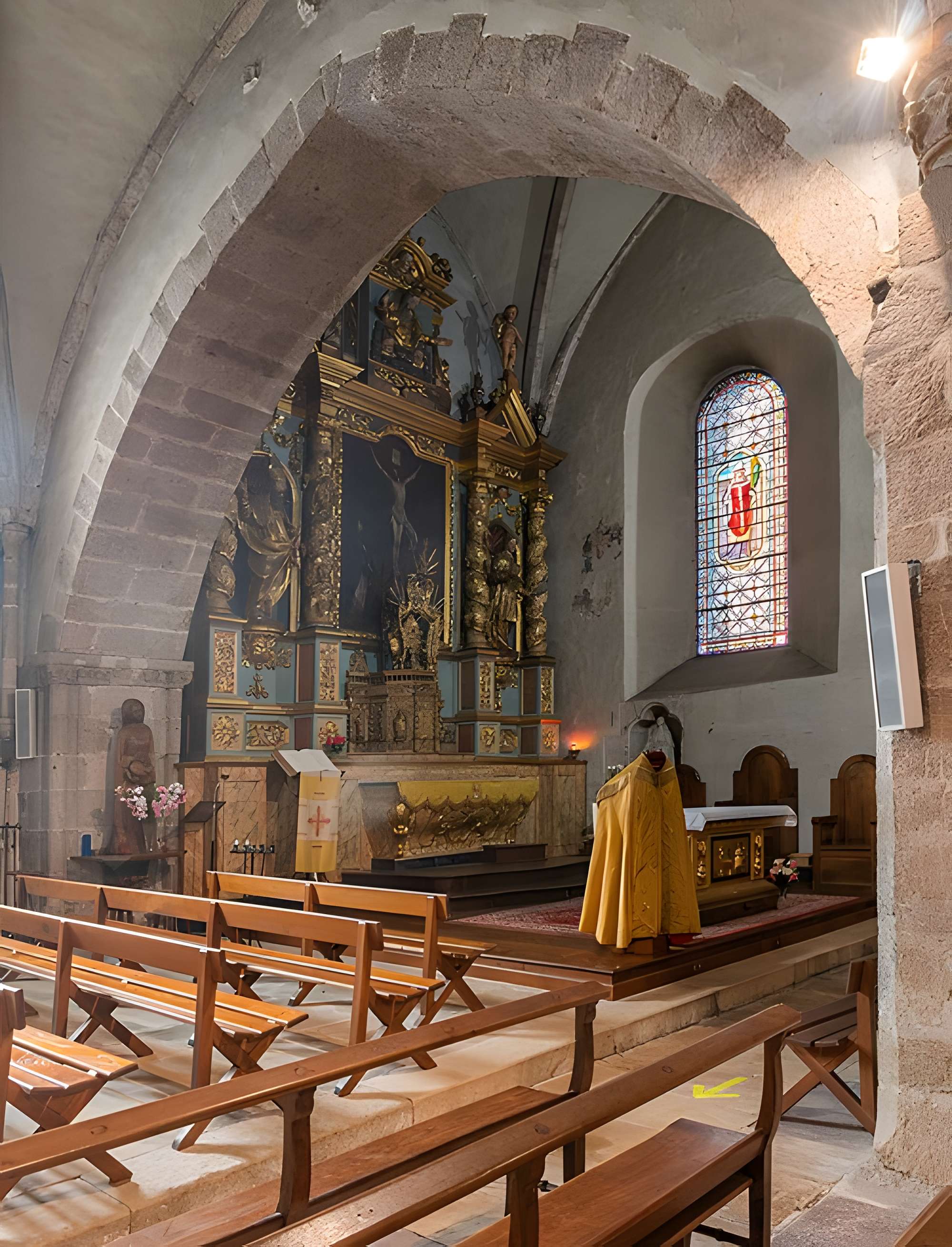 Eglise paroissiale Saint-Etienne et Saint-Blaise