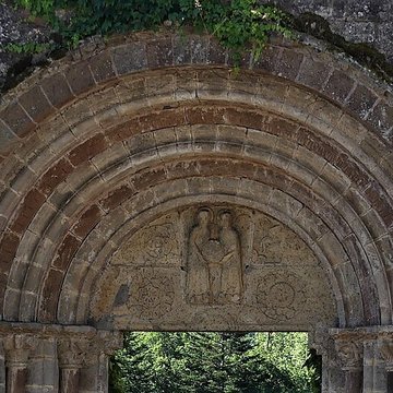 Portail roman de Levignac