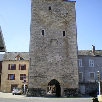 Porte de ville carrée
