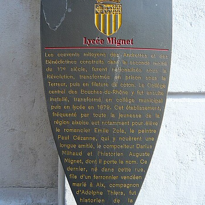 Photo de Couvent des Bénédictines et couvent des Ursulines  , actuellement collège Mignet