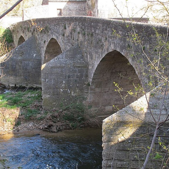 Photo de Pont franchissant lArc dit Pont de Saint-Pons