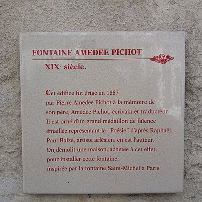 Photo de Fontaine Amédée Pichot