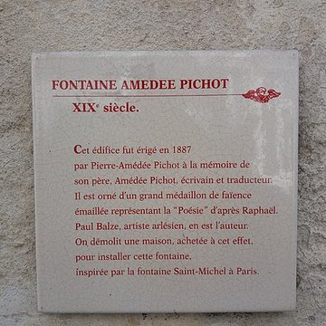 Fontaine Amédée Pichot