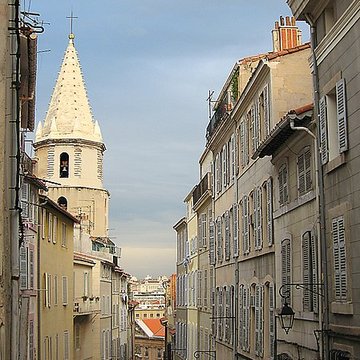 Clocher des Accoules au vieux port