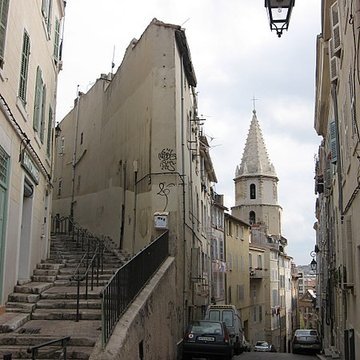Clocher des Accoules au vieux port