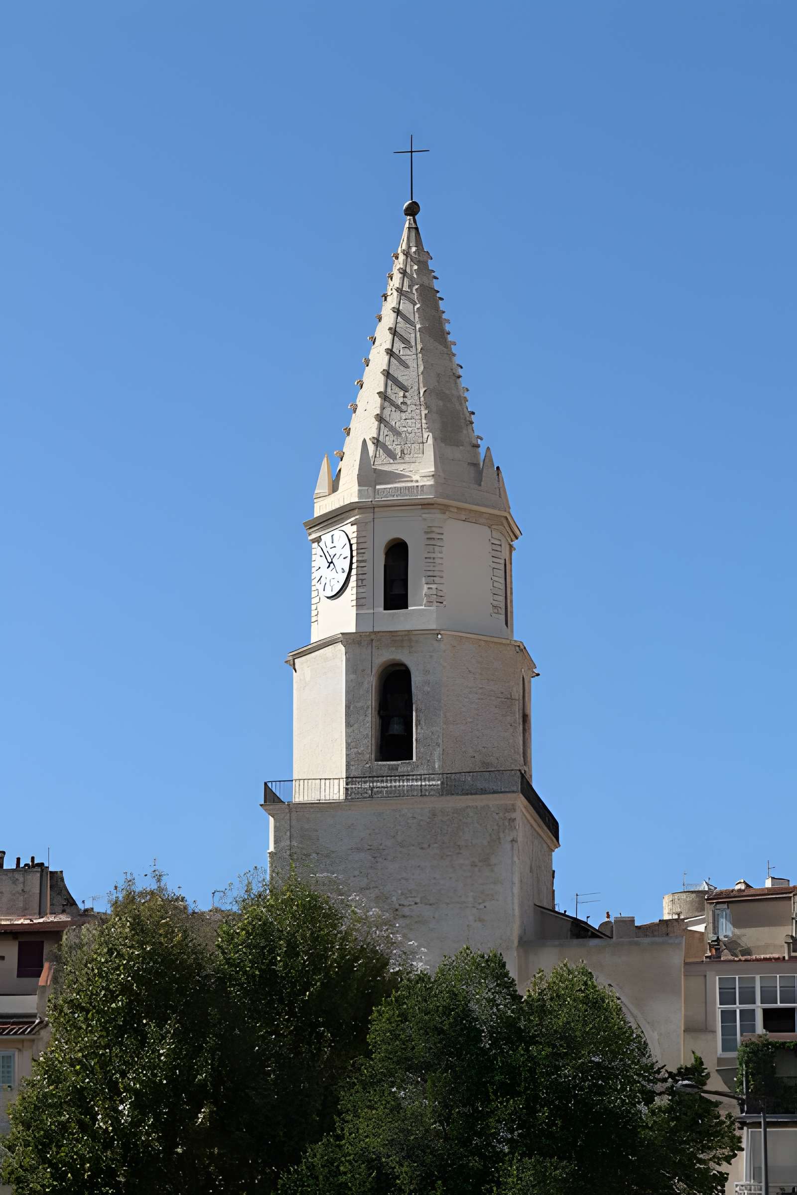 Clocher des Accoules au vieux port