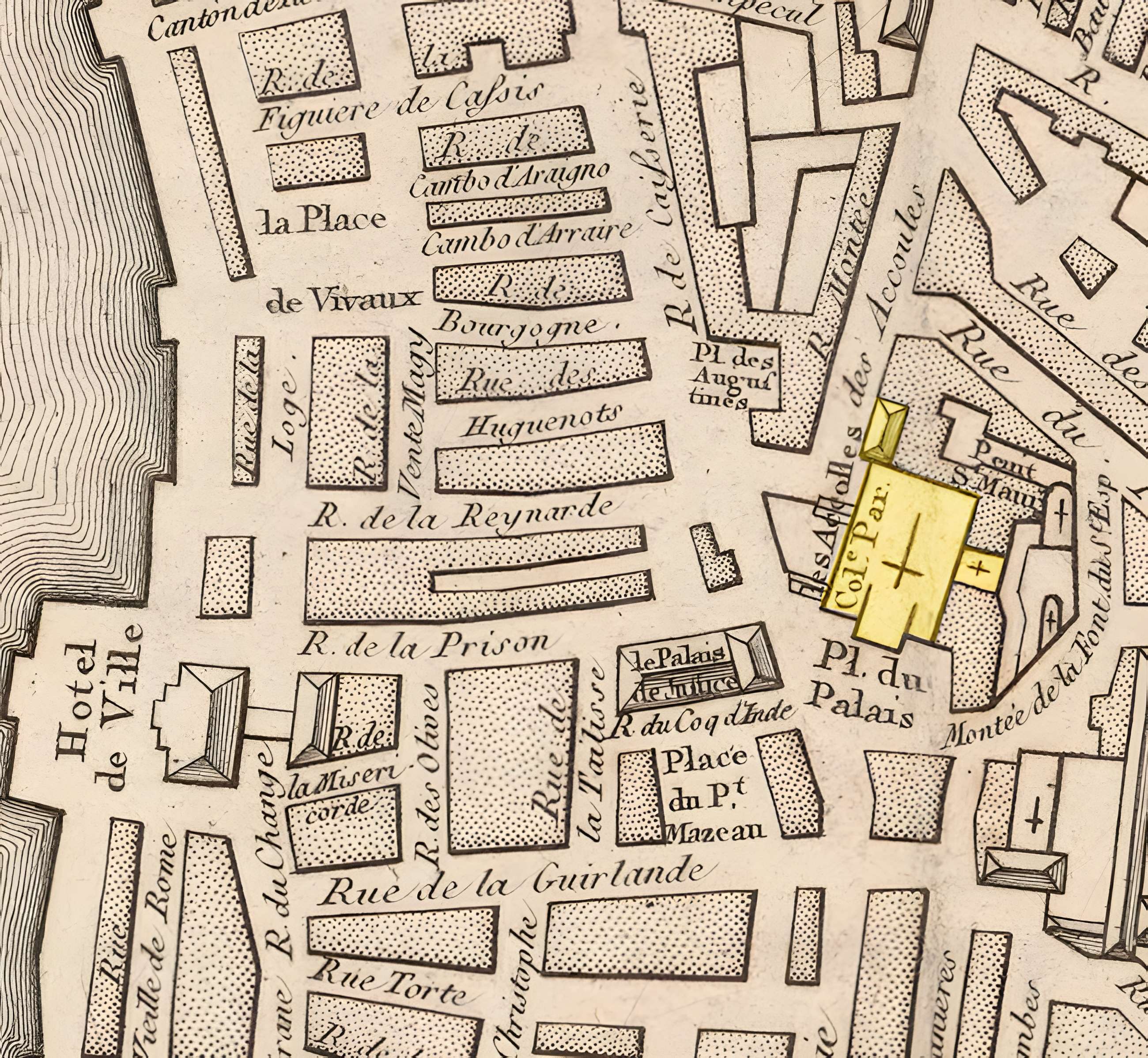 Clocher des Accoules au vieux port