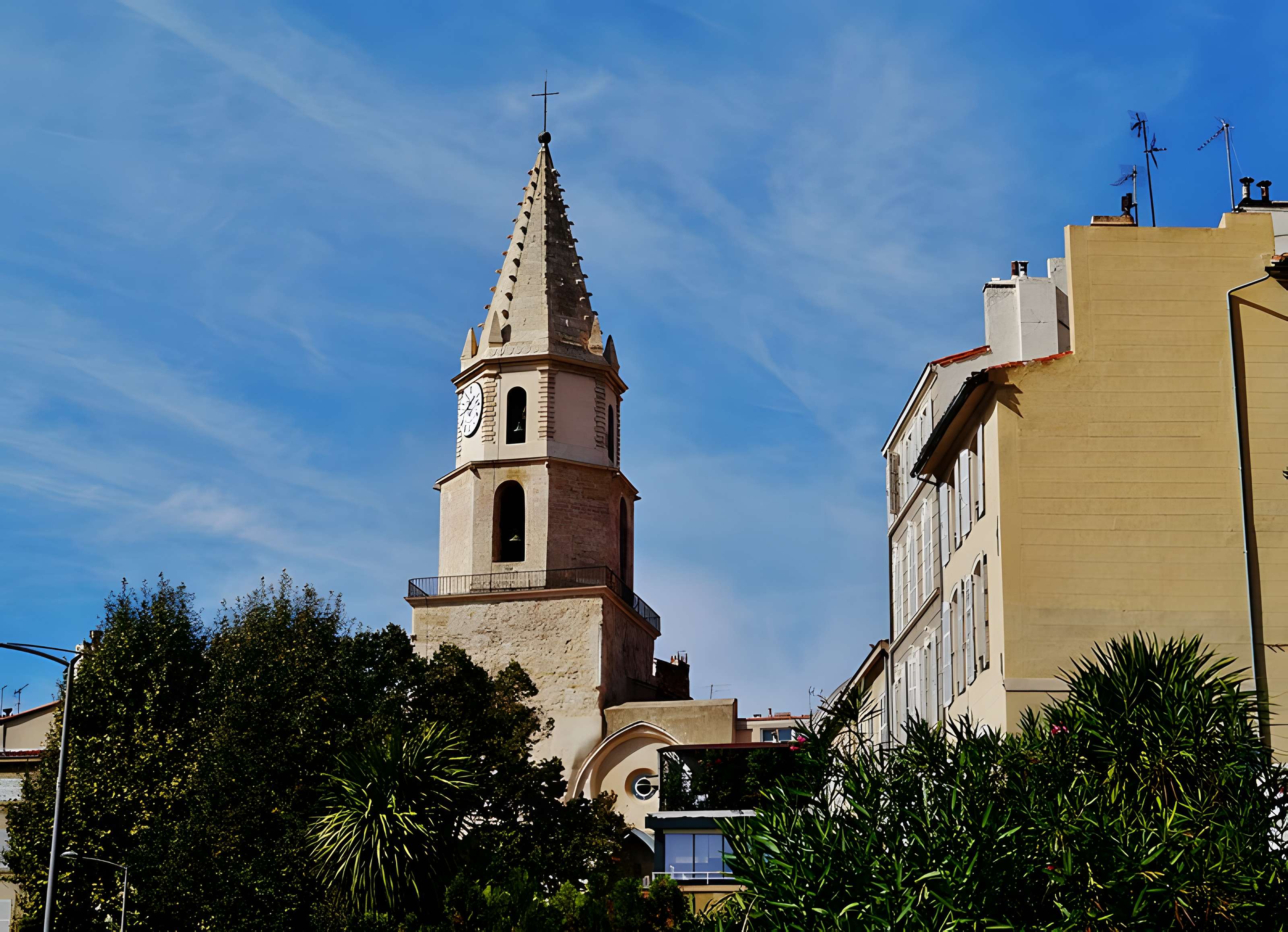 Clocher des Accoules au vieux port