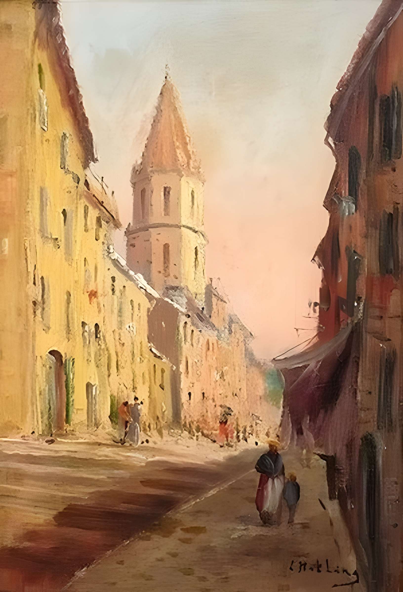 Clocher des Accoules au vieux port