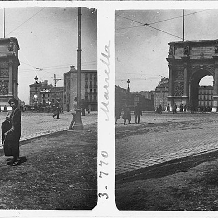 Photo de Porte dAix : larc de triomphe