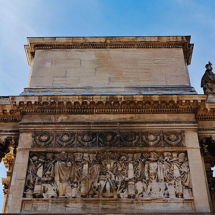 Photo de Porte dAix : larc de triomphe