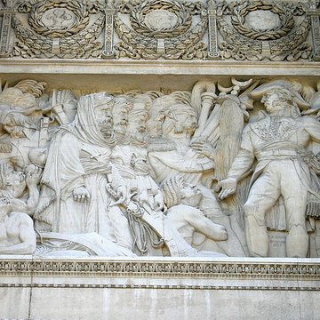 Porte dAix : larc de triomphe