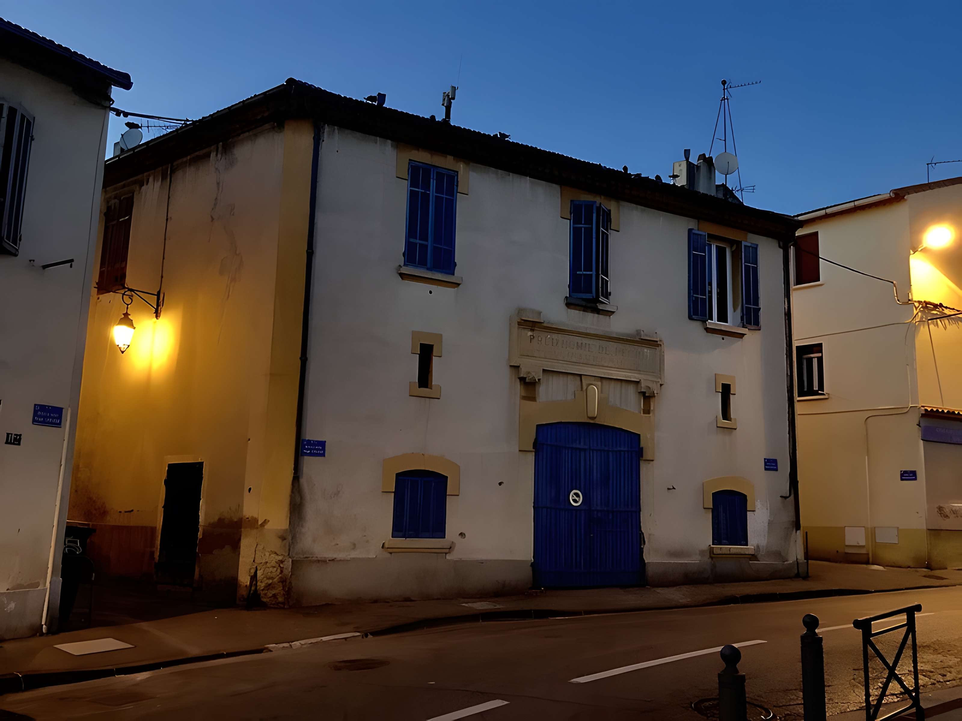 Teinturerie de filets de pêche dite  Chaudron de l'Estaque