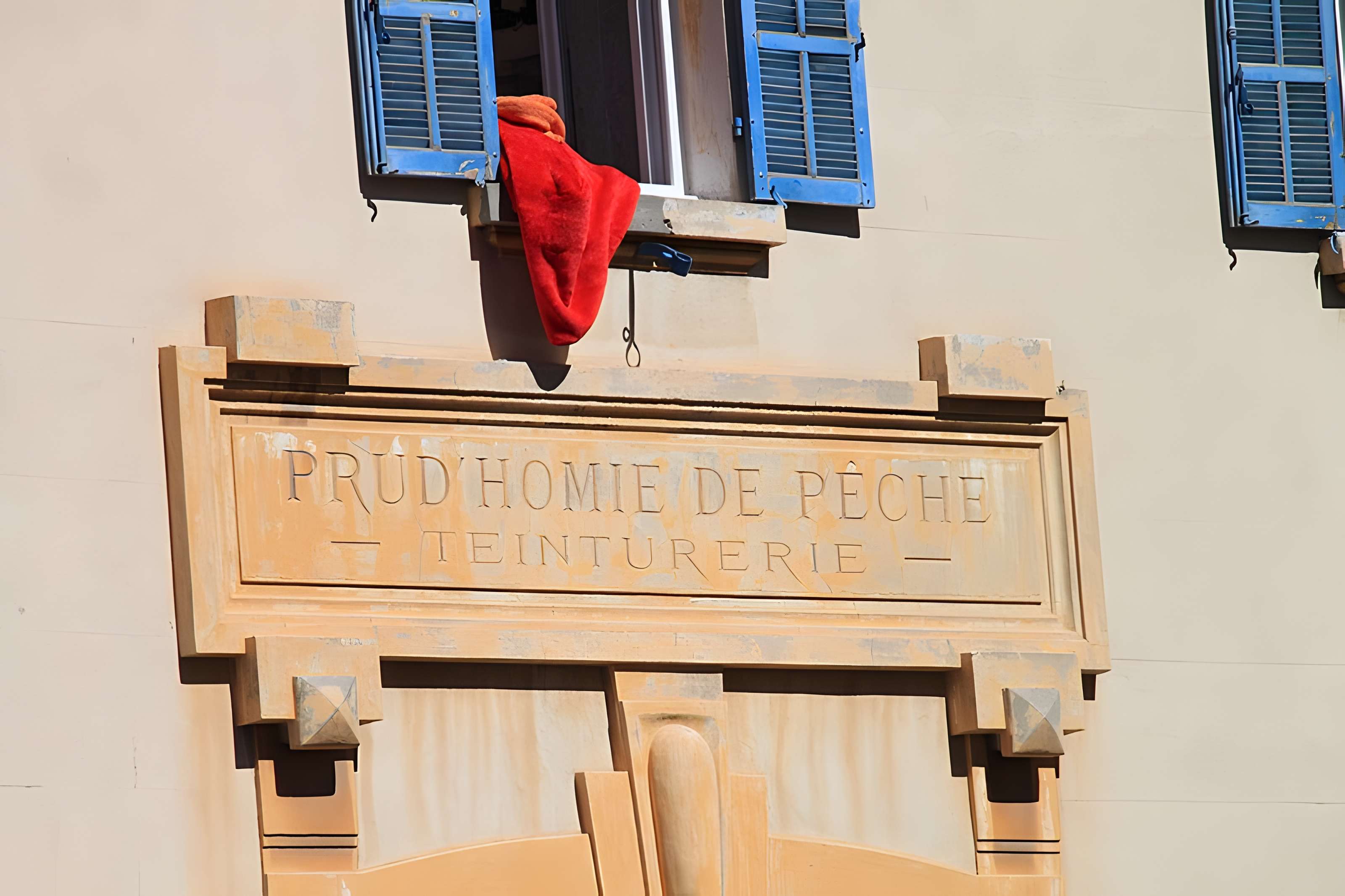 Teinturerie de filets de pêche dite  Chaudron de l'Estaque