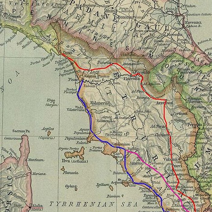 Photo de Antique voie aurélienne également sur commune de Maussane