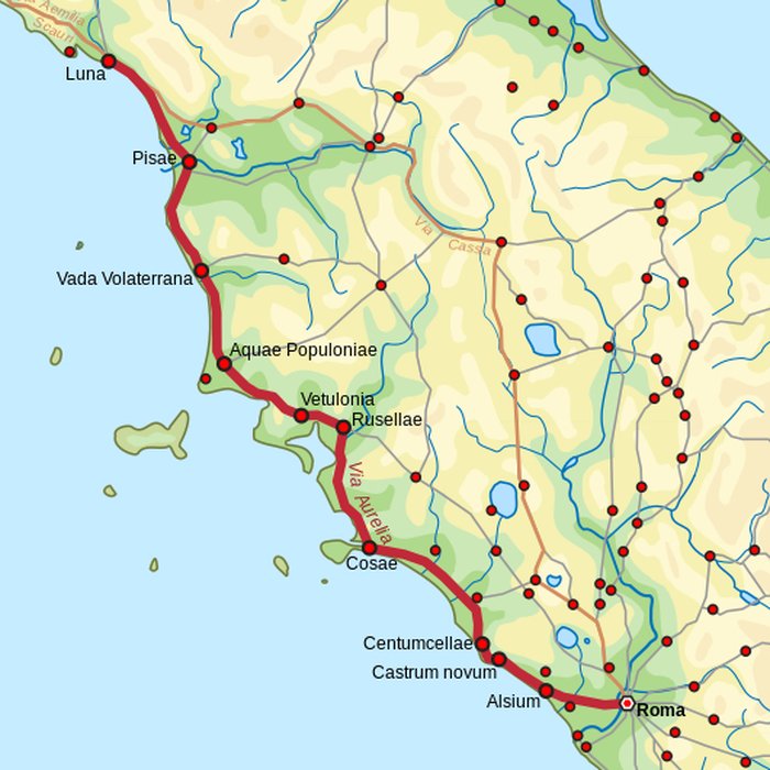 Photo de Antique voie aurélienne également sur commune de Maussane