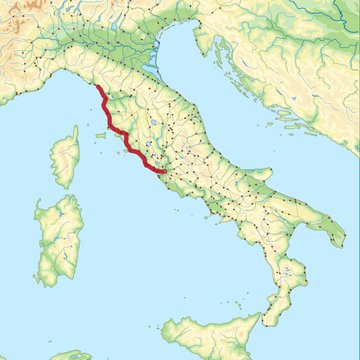 Antique voie aurélienne également sur commune de Maussane