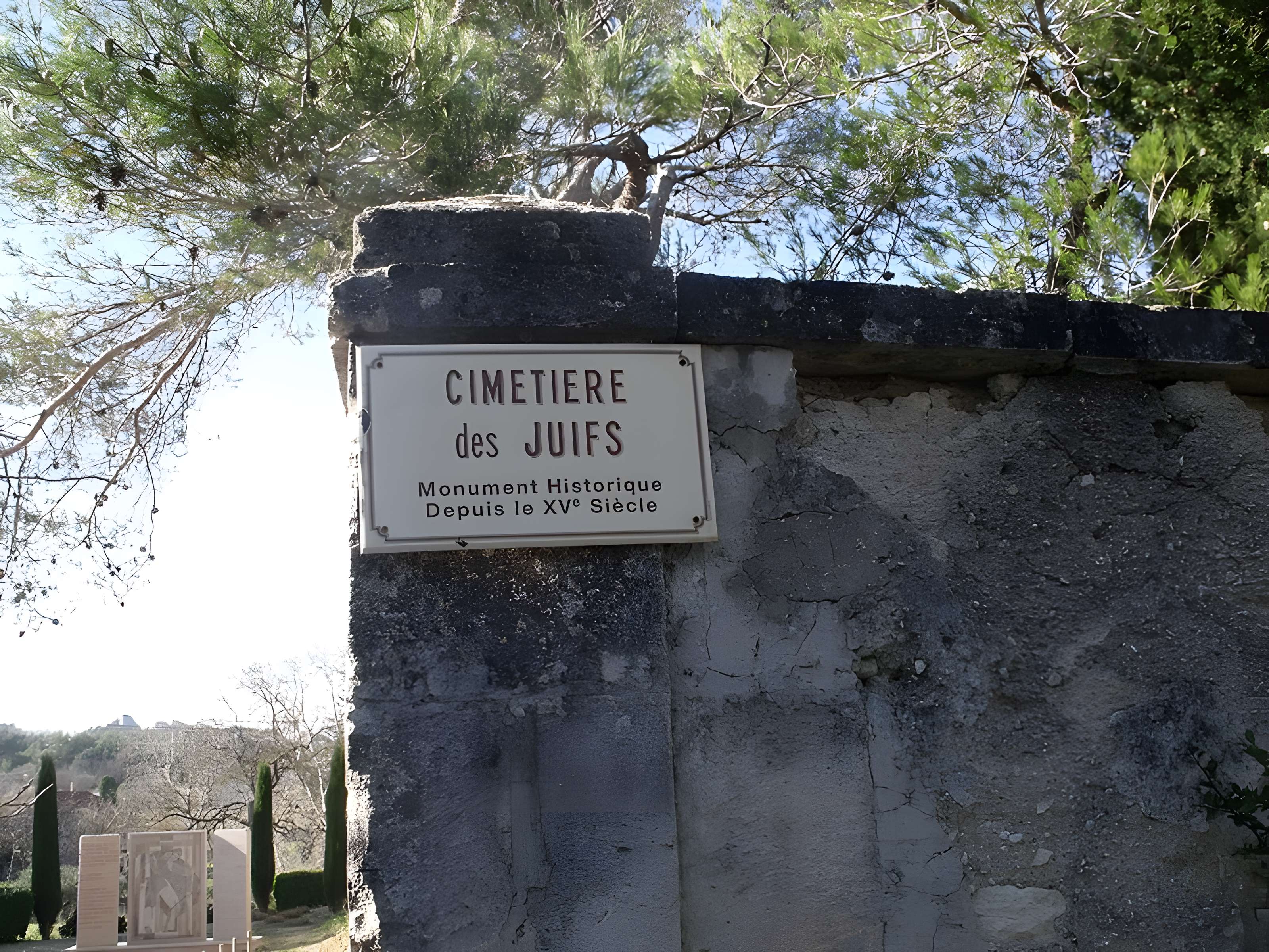 Cimetière israélite, dit aussi cimetière des juifs ou cimetière juif