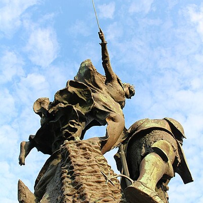 Photo de Groupe sculpté de la bataille de Formigny