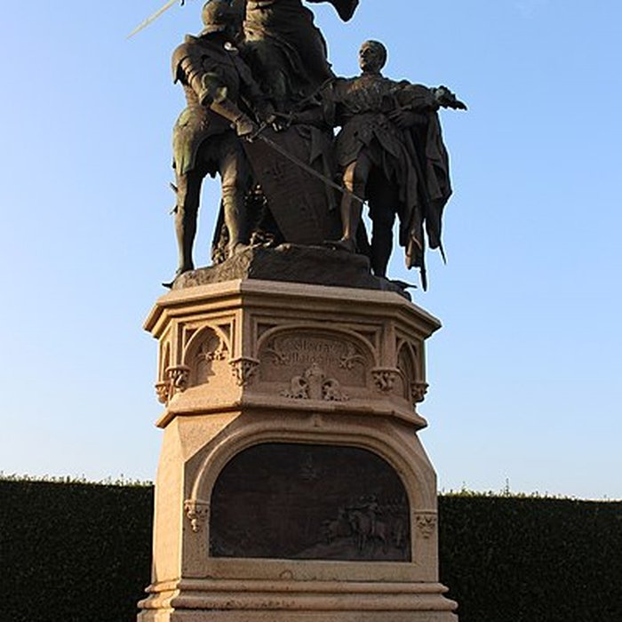 Photo de Groupe sculpté de la bataille de Formigny