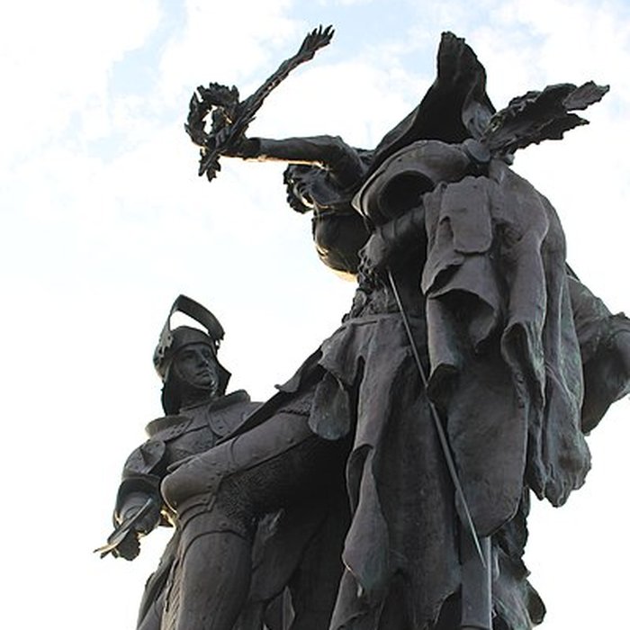 Photo de Groupe sculpté de la bataille de Formigny