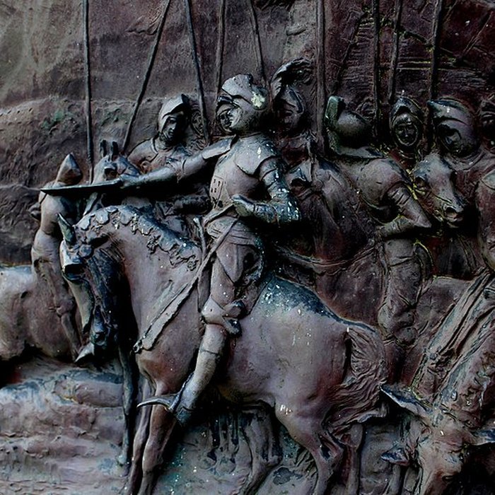 Photo de Groupe sculpté de la bataille de Formigny