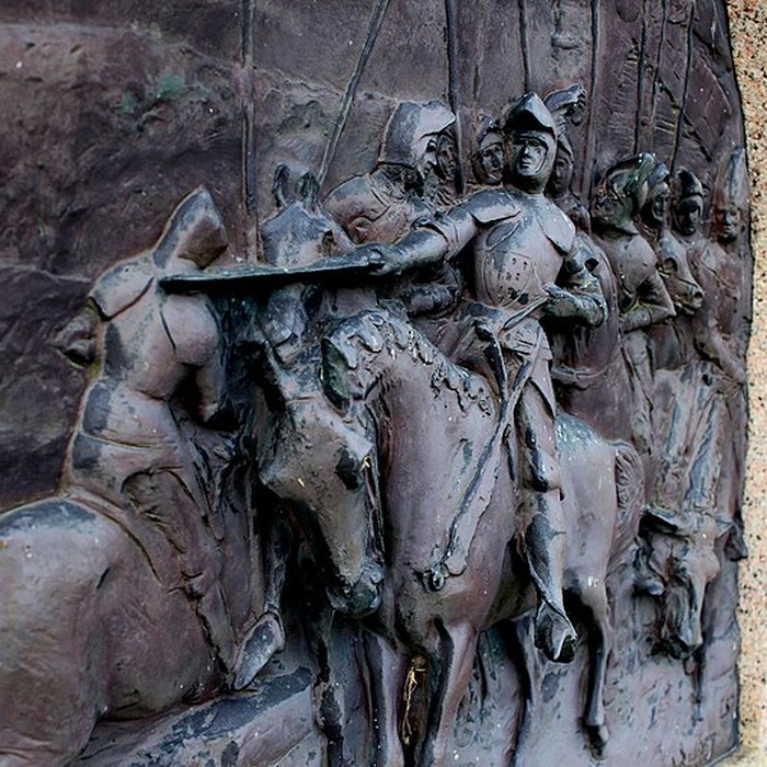 Photo de Groupe sculpté de la bataille de Formigny
