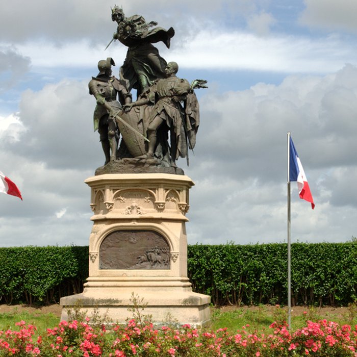 Photo de Groupe sculpté de la bataille de Formigny