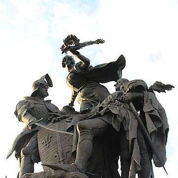 Groupe sculpté de la bataille de Formigny