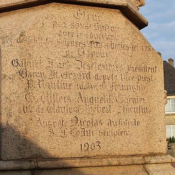 Groupe sculpté de la bataille de Formigny