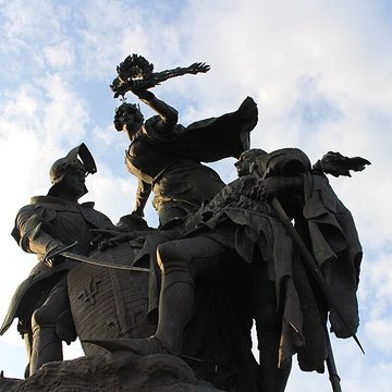 Groupe sculpté de la bataille de Formigny