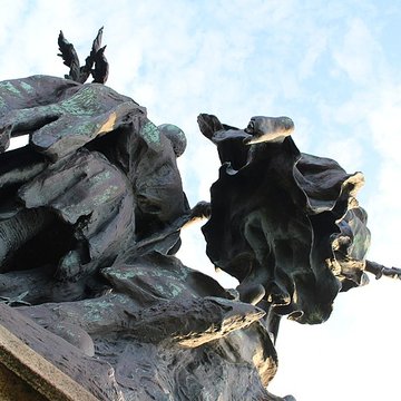 Groupe sculpté de la bataille de Formigny