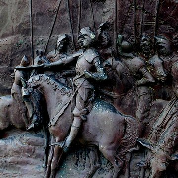 Groupe sculpté de la bataille de Formigny