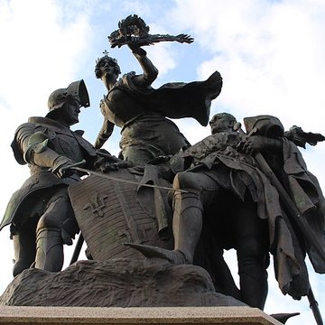 Groupe sculpté de la bataille de Formigny