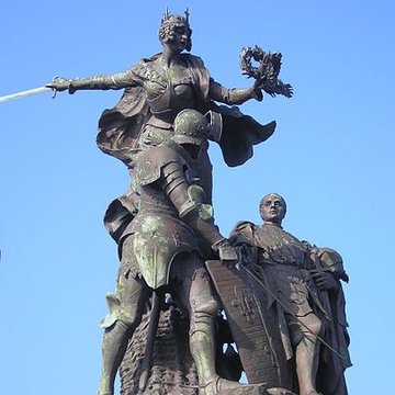 Groupe sculpté de la bataille de Formigny