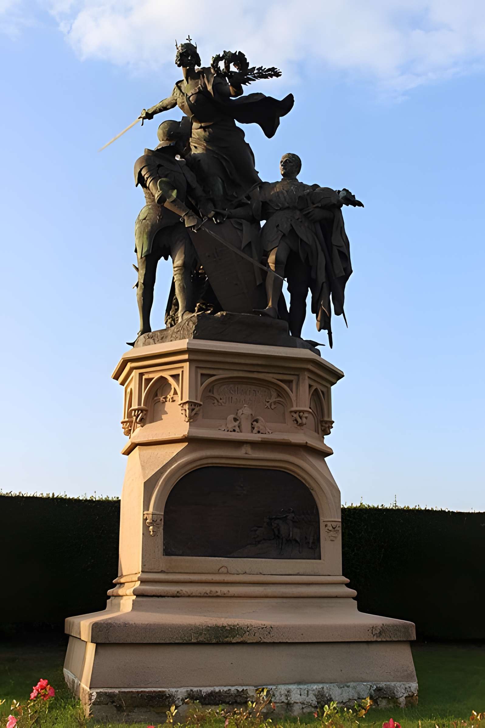 Groupe sculpté de la bataille de Formigny