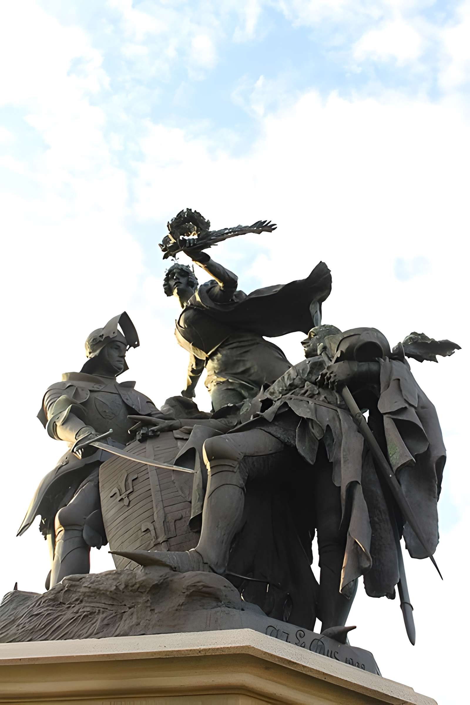 Groupe sculpté de la bataille de Formigny