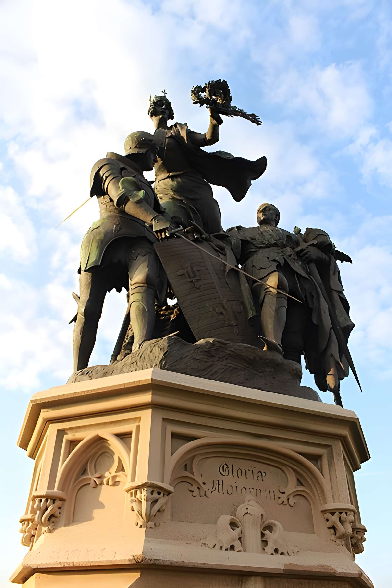 Groupe sculpté de la bataille de Formigny