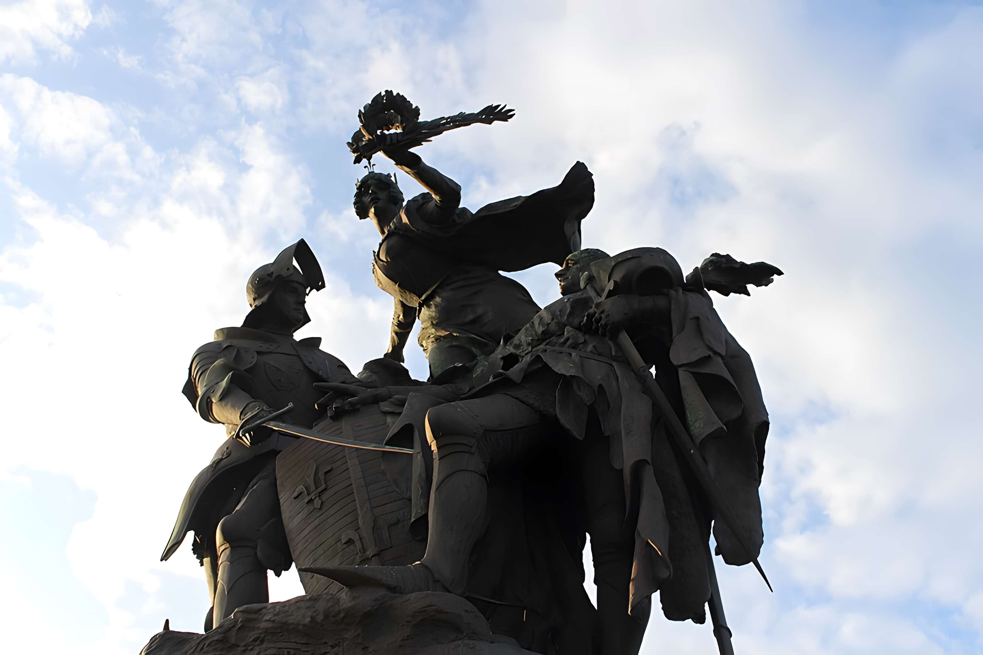 Groupe sculpté de la bataille de Formigny