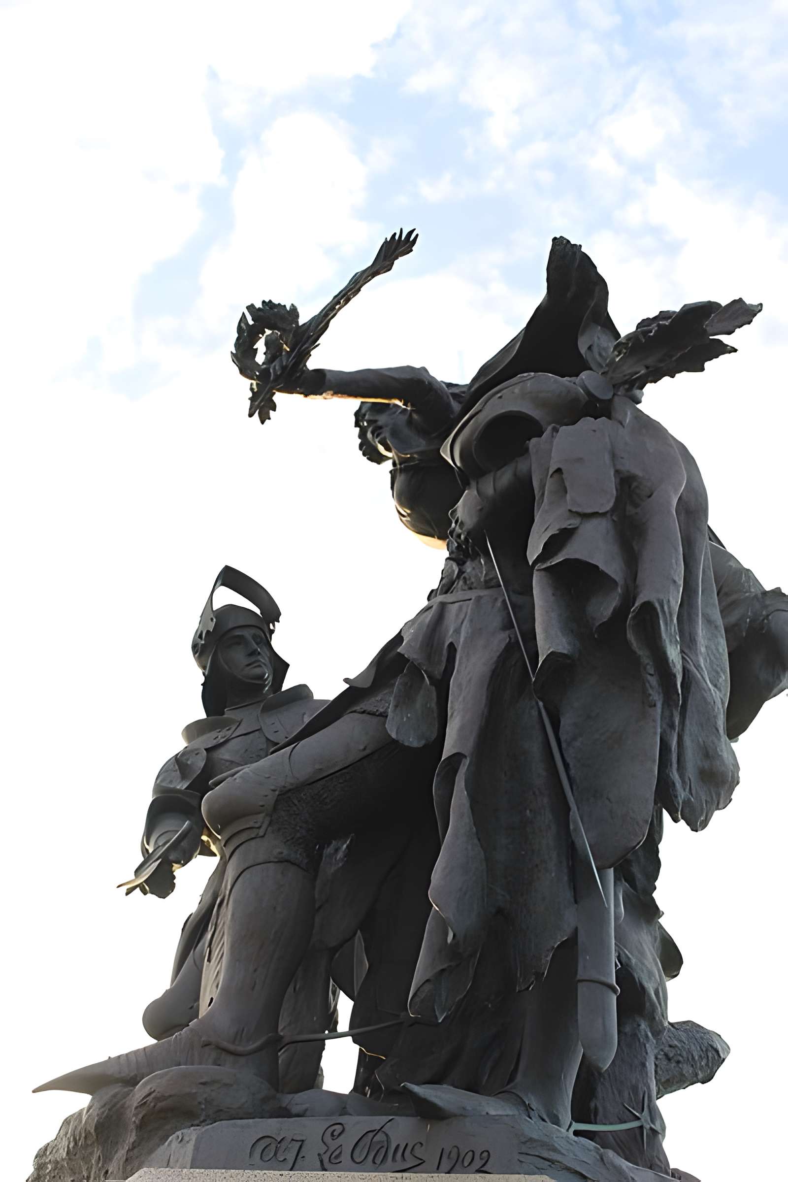 Groupe sculpté de la bataille de Formigny